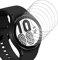 Bigqin 6 Piezas Protector de Pantalla Compatible con Samsung Galaxy Watch 7 6 5 4 44mm SM-L315/L310/R940/SM-R915/SM-870, HD Película Cristal Templado, Sin Burbujas, Anti-Arañazo