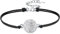 Viwind Armband Damen 925 Sterling Silber Blume des Lebens Armbänder 17+4cm Celtic Knot Bracelet Armband für Frauen und Mädchen Weihnachten Geschenk mit Geschenkbox (Schwarz)