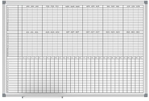 MAUL | Plantafel | Monats-/Jahresplaner | Breite 900 mm