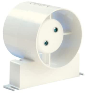 Manrose ID100S Shower In-Line Duct Fan with Bracket 100mm (Standard Model - NO TIMER)