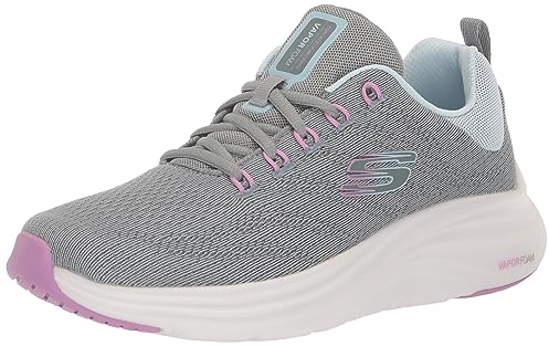 Skechers Sport Damen Vapor Foam Sneaker, Grau/Mehrfarbig = Fitnessstudio, 9 US