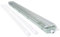 KOLORENO LED-Set: 1x Feuchtraumleuchte 2x120 cm + 2x LED-Röhre T8 18W 120 cm – neutralweißes Licht 4000K – feuchtigkeits- und staubresistent – IP65 – Deckenmontage – Garagen- und Lagerbeleuchtung