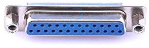 LXURY 5 Pz D-Sub Vite Anteriore 25P Foro Blu Connettore D-Sub/DVI/HDMI Plug-in Z-SUBDBCF227A062