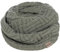 KNIT FACTORY - Bobby Loop Schal - Grob Gestrickter Schlauchschal - Für Damen und Herren - Strickschal mit Wolle - Hochwertige Qualität - Urban Green