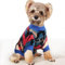 YAODHAOD Hund Pullover für kleine Hunde, Fleece Hund Pullover, Ethnische Stil Winterkleidung, Ultra weiche thermische Winter warme Welpen Sweatshirt (L, Rosa)