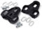 GENERICO Unisex-Adult CVT112 TACCHE Pedale TIPO Look KEO Nero, Black, One Size