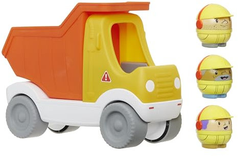 little tikes Toddle Tots Haul Away Dump Truck - Spielset für Kleinkinder - Kipplader & 3 Figuren für Rollenspiele - Geschenkidee + Spielzeug für Kleinkinder - für Mädchen + Jungen von 1-5 Jahren