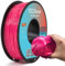 TEQStone TPU Filament 1.75mm Neu Rosa 1Kg Spule 95A Flexibel Weiches 3D Drucker Filament Maßgenauigkeit +/-0.03mm Vakuumverpackung