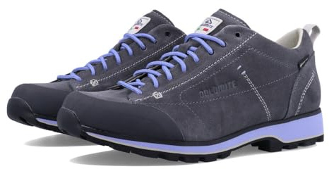 Dolomite W 54 Low GTX Grau - Gore-Tex Modischer atmungsaktiver Damen Gore-Tex Freizeitschuh, Größe EU 37.5 - Farbe An
