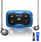 100% Waterproof SYRYN 2 Swimbuds Flip Bundle for Swimming with Music | 8 GB (2,000 Songs or 138 Hours of Audio) | Drag and Drop MP3, AAC, M4a, FLAC Using PC or Mac | No Spotify or Other Streaming