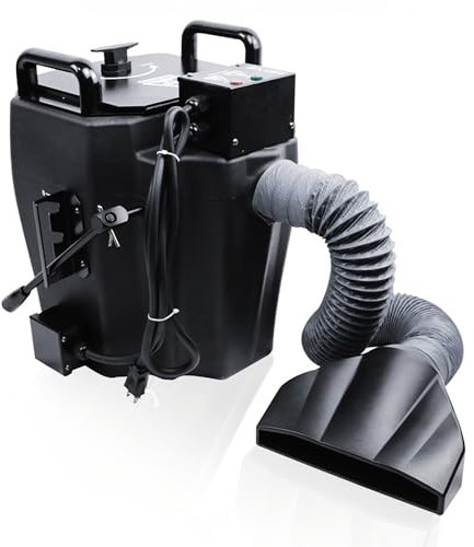 WTTTTW Máquina de Niebla de Hielo seco Máquina de Niebla de Hielo seco con Boquilla de Tubo, máquina de Humo Profesional para Escenario, Bodas, Eventos, Escenario, Club, DJ, Halloween,6000w