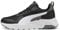 PUMA Trinity 2 LT, Scarpe da Ginnastica Unisex-Adulto, Black White-Cool Dark Gray, 46 EU