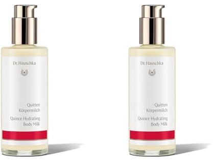 Dr. Hauschka Quitten feuchtigkeitsspendende Körpermilch unisex, 145 ml (Packung mit 2)