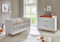 Arthur Berndt Babyzimmer Set Lina 2-TLG. Wickelkommode Babybett