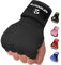 AQF Boxen Innenhandschuhe, Boxbandagen, Boxhandschuhe Gel Gepolstert Elastisches Handgelenk Bandagen 100cm Lang, Boxing Bandage 4 Finger Fur Boxsack Training, Kampfsport & MMA (Volles Schwarz, M)