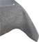Abwaschbare Fleckenabweisende Leinenoptik Tischdecke (Grau 160x260cm Oval) hohe Stoffdichte GSM240g/m² Fleckschutz Lotuseffekt Wasserabweisende Kratzfeste Tischdecken Eckig/Oval/Rund viele Größen