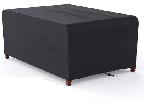 AEXOIO Abdeckung Für Gartenmöbel 280x200x120cm/LxWxH Abdeckplane Für Gartenmöbel,420d Oxford-Stoff Schutzhülle Wasserdicht Regenfest,Rechteckige Abdeckung