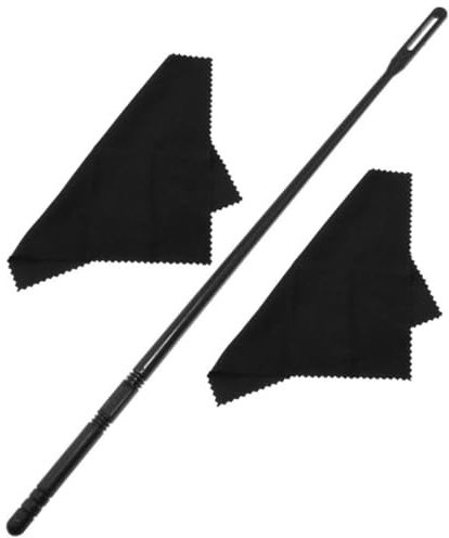 Beavorty Flötenreinigungsstab und Tuchset für Blockflöte und Querflöte Robust und Komfortabel für Reinigung von Blasinstrumenten zu Hause