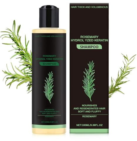 Rosmarin Shampoo für Haarwachstum Frauen und Männer | Rosemary Shampoo Sanfte Reinigung,gegen dünner werdendes Haar und Haarausfall