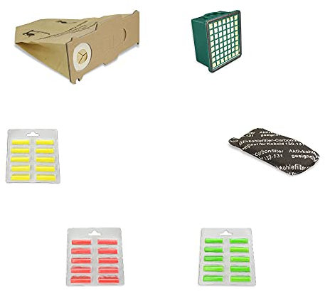 Sacs à poussière Set 64tlg Filtre pour Vorwerk Kobold VK 130 131 Parfum