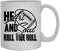 Keramikbecher, Motiv: Fußball, Herz und Seele, 325 ml