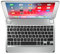 Brydge 10.5 Keyboard for iPad Air (2019) and iPad Pro 10.5-inch | Aluminum Bluetooth 4.2 Keyboard with Backlit Keys (Silver)