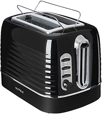 GUTFELS 2-Scheiben-Toaster TOAST 3300 C | Integrierter Brötchenaufsatz | Toast-Zentrierung | Perfektes Toast-Ergebnis | Krümelschublade | Höhenlift | 1050 Watt