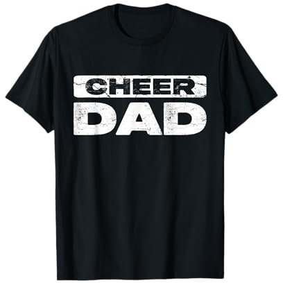 Cheer Dad T-Shirt Vatertag Cheerleading Dad Shirt T-Shirt