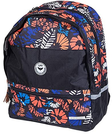 Les Petites Bombes Rucksack 43 cm – 2 Cpt – Tropical, Tropisch
