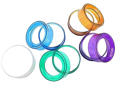 LJFEA 5 Stück Fingeranfeuchter,Finger Benetzung Schwamm,Finger Nass Schwamm,Fingerbefeuchter Büro,Office Count Fingerbefeuchter,Zum Berechnen von Papier