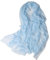 Prettystern Damen Kaschmir-Stola leicht Ring festlich Kaschmir Schal Abendkleid Schulter-Tuch XL dünne Cashmere 27. Hellblau