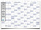 Gigatime XXXL Wandkalender Jahresplaner 2025 Papierkalender, 140x100cm, DIN B0 deutsch, perfekt für Büro und Zuhause in Premium Qualitätspapier extra groß und übersichtlich