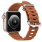 MODBAND Correa de cuero Ocean para Apple Watch Band 44mm 45mm 40mm 38mm 42mm S10 46MM 42MM Ultra 49mm Pulsera Correa IWatch Series 7 SE 8 5 3 Correas de reloj(Brown,42/44/45/49mm)