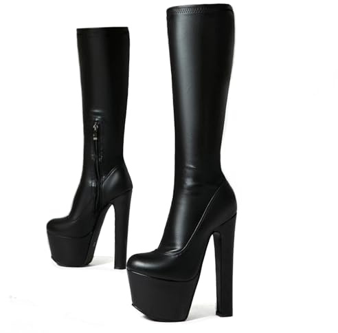 Ceciloroda 17cm Ultra-Höhe Ferse Pole Dance Schuhe