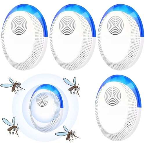 Ultrasonic Pest Repeller,MEOAlBkey Mouse Repeller Plug In Mosquito Repellent Plug In More Effective Than Mouse Traps This Pest Repellent Ultrasonic Plug In is Pet Safe