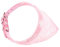 ZUNEA Collier pour petit animal de compagnie pour chien ou chat - Style bandana - Réglable - Imprimé - Rose