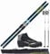 FISCHER Langlaufski-Set Comfort Cruiser 184cm + Bindung + Schuhe Womens + Stöcke + Skisack