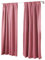 Laneetal Verdunkelungsgardine mit Kräuselband 2 Stücke Vorhang Blickdicht Verdunklungsvorhang in Rosa 135x245 cm Thermovorhang für Schlafzimmer Gardine Lichtundurchlässig