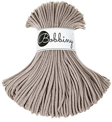 Bobbiny Makramee-Seil, 3 mm, 100% Baumwolle, 100 m