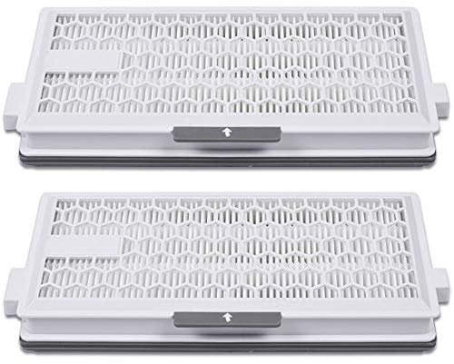 2 HEPA Airclean Plus 50 Filters für Miele Complete C3 Powerline, S8340 Staubsaugerfilter - Air Clean SF-HA 50 für Complete C2 C3 Compact C1 C2 - 2 Pack Staubsauger Ersatzteile Zubehör von KEEPOW