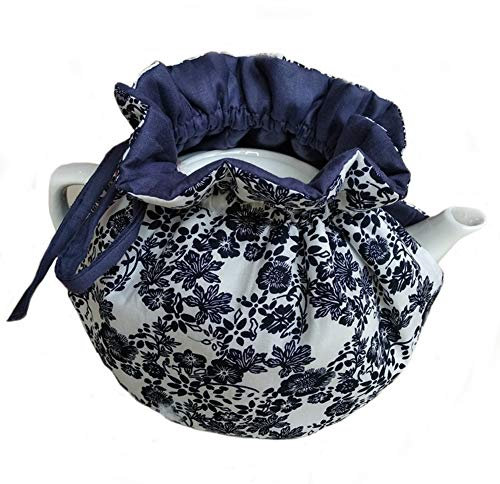 Teewärmer aus Baumwolle, Vintage-Stil, dekorativ, staubdicht, mit Isolierkissen, um Tee warm zu halten, Küche, Heimdekoration, für Mutter, Ehefrau, Freunde,
