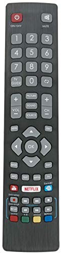 VINABTY BLFRMC0008 BLF/RMC/0008 Remote Control Replacement for Blaupunkt TV 43/134M-GB-11B-FEGUX 32-138M-GB-11B4-EGDPX-UK 49-148M-GB-11B-FEGPX-UK 40/133M-WB-11B-FEGPX-UK BLFRMC0009 BLF/RMC/0009
