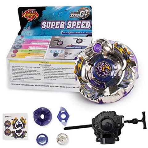 Elrozo Rapidity Archer Gryph + Launcher Kreisel für Zero G Metal Fusion 4d Fury Arena