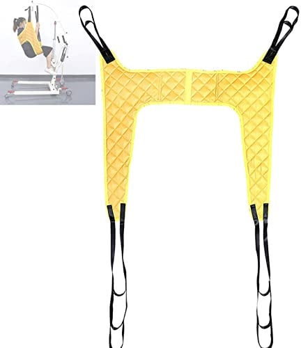 ZCM-JSDS Hebegurt Für Toilettenpatienten,Patientenlifter Sling Stiege Treppenrutsche Transfer Gurt,Medizinische Ganzkörperschlinge für Patientenlifter,Ganzkörper-Transfergeräte für ältere Menschen