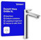 Duravit Wave Waschtischarmatur, Größe XL (Auslauf Höhe 236 mm), Wasserhahn Bad, Armatur Waschbecken, Chrom