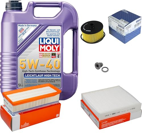 Inspektionspaket 5L 5W-40 für Clio IV Kasten Sandero II Captur Logan MCV II