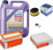 Inspektionspaket Wartungspaket Filterset mit 5 L Motoröl Leichtlauf High Tech 5W-40, Ölfilter, Luftfilter, Innenraumfilter, Verschlussschraube