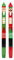 Novelty Christmas Themed Dinner Candles | Traditional Nutcracker Design| Festive Xmas Table Decorations Home Décor, Stocking Filler, Secret Santa | Unscented |Size 30cm Burn time: 8 Hours 2 Pack