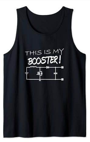Schaltplan Bauteil Booster Elektronik Hardware Entwickler Tank Top