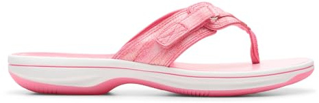 Clarks Funny Dream Womens Light Pink Suede, 3.5
